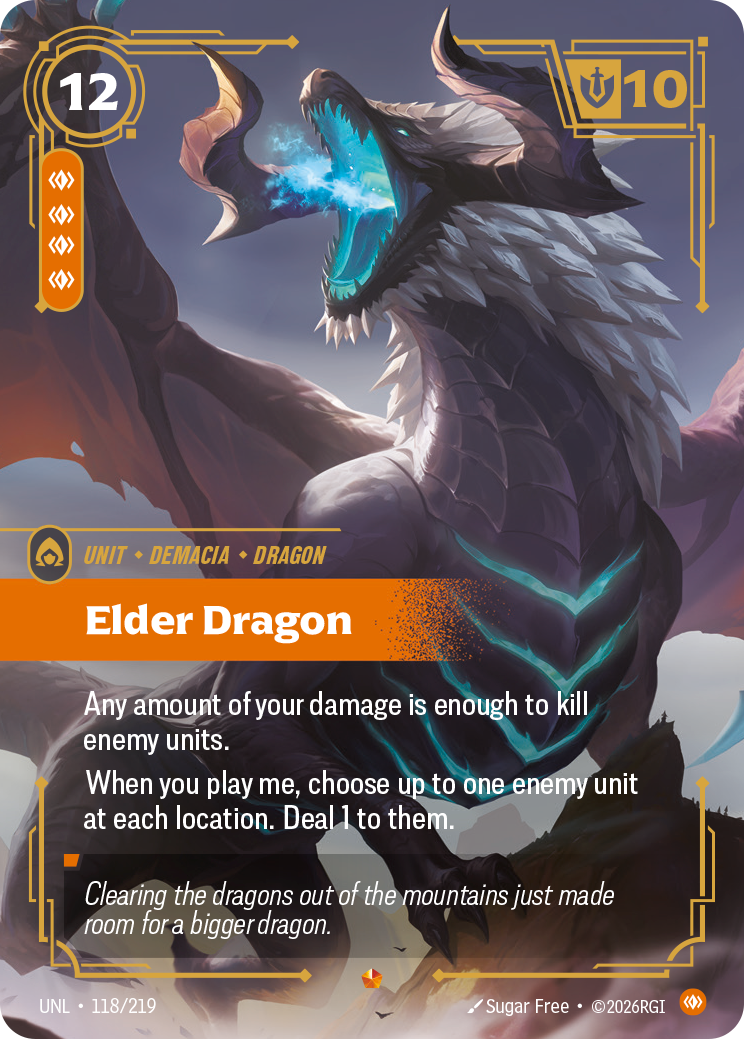 Elder Dragon, Unleashed 118/219