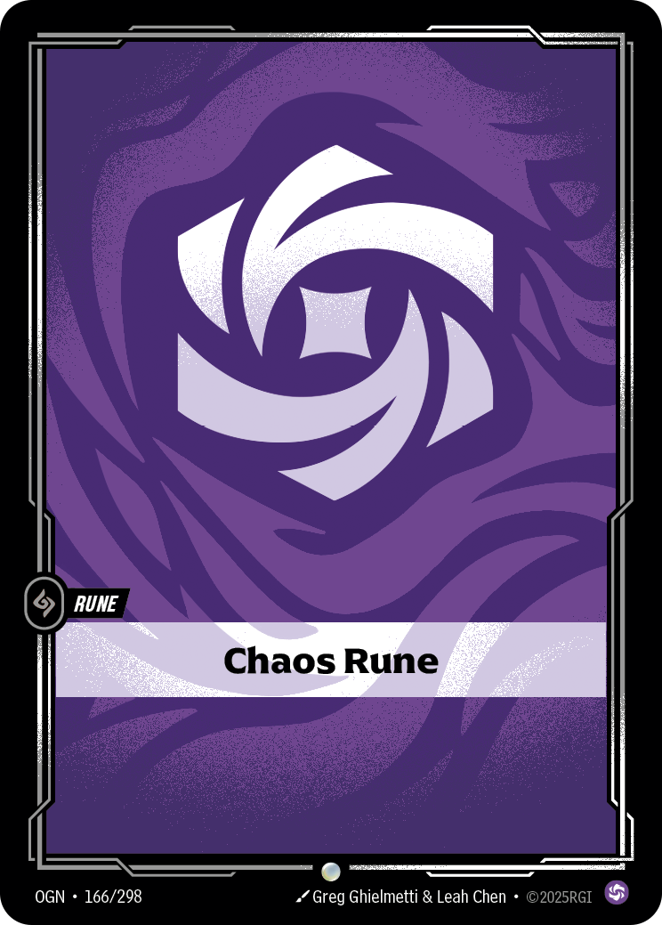 Chaos Rune (Alternate Art), Unleashed R05a