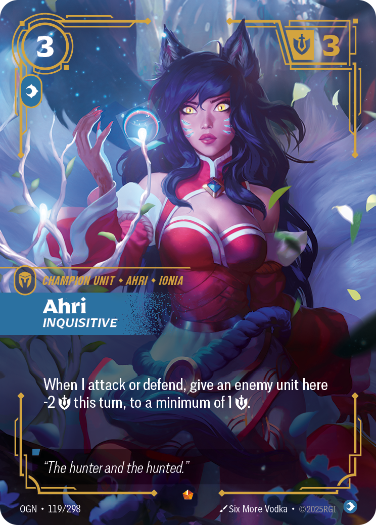 Ahri - Inquisitive, Origins 119/298